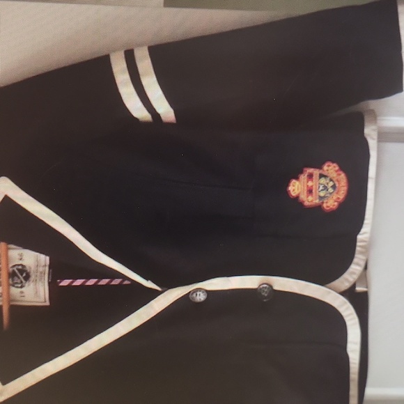 VS PINK Preppy schoolgirl crest blazer M - Picture 5 of 7